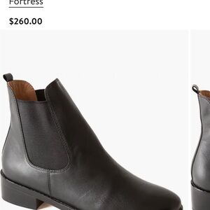 Fortress Black Chelsea Boots